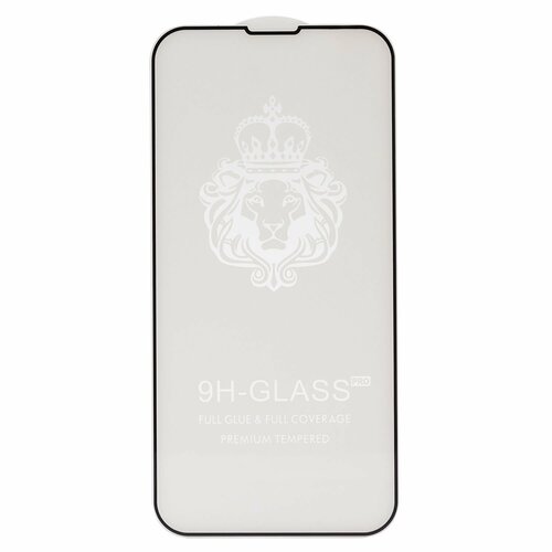 Защитное стекло Apple iPhone 13 mini черный FullGlue Brera