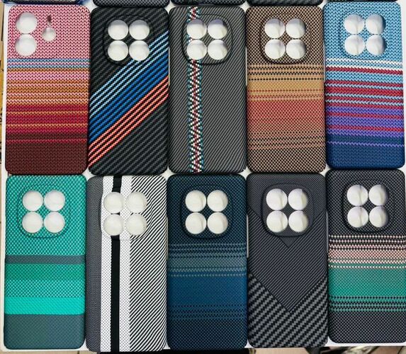 Накладка Samsung S25 черно-серый с защитой камеры силикон+пластик Knit Карбон комбинированный с полосами