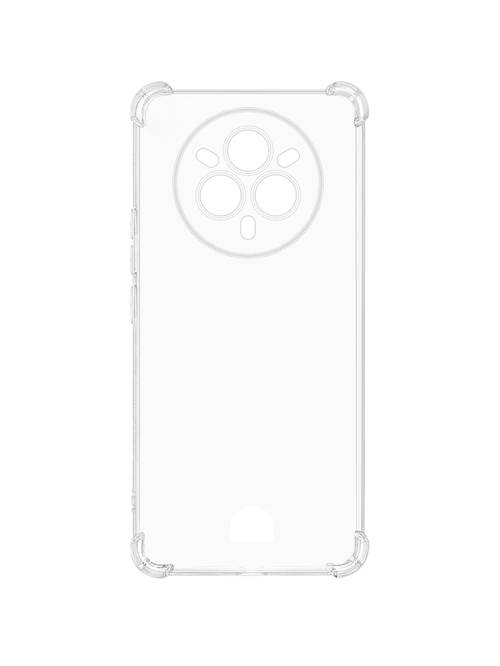 Накладка Realme 14 Pro прозрачный силикон JM Противоударный