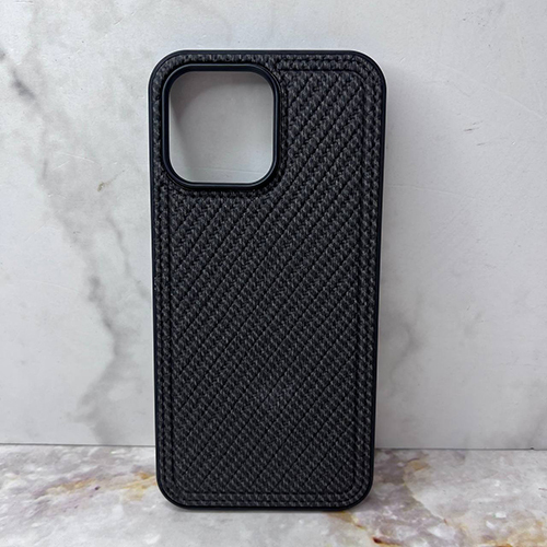 Накладка Realme C51/C53/Narzo N53/Note 50 черный с бортиком вокруг камеры силикон+ткань Тактильный