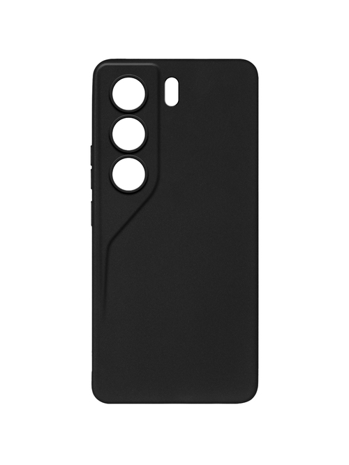 Накладка Tecno Camon 40 Pro 4G черный матовый силикон JM Однотонный