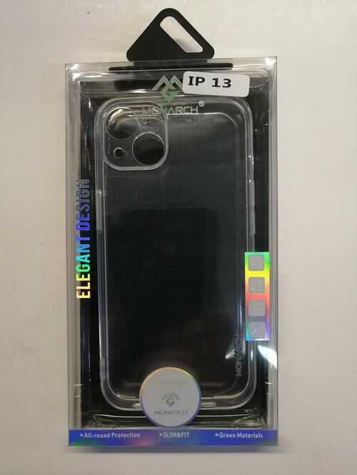 Накладка Apple iPhone 16 прозрачный с защитой камеры силикон Monarch - 2