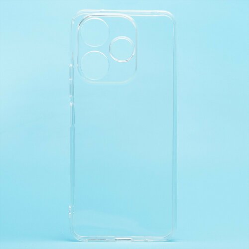 Накладка Xiaomi Poco M6 4G/Redmi 13 4G прозрачный силикон Activ