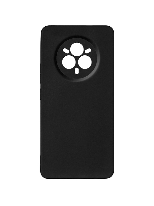 Накладка Realme 14 Pro черный матовый силикон JM Однотонный