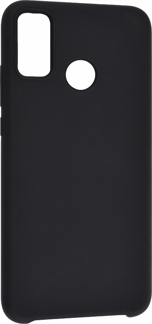 Накладка Huawei Honor 9X Lite черный матовый 1мм силикон Однотонный