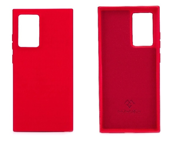 Накладка Apple iPhone 12 mini красный силикон Monarch Под оригинал без логотипа