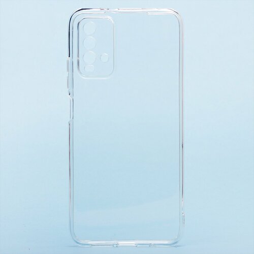 Накладка Apple iPhone 12 прозрачный с защитой камеры 1мм силикон