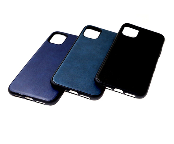 Накладка Samsung A34 черный под кожу силикон С логотипом