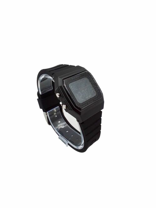 Наручные часы мужские электронные Skmei 1628 камуфляж зеленый силиконовый ремешок