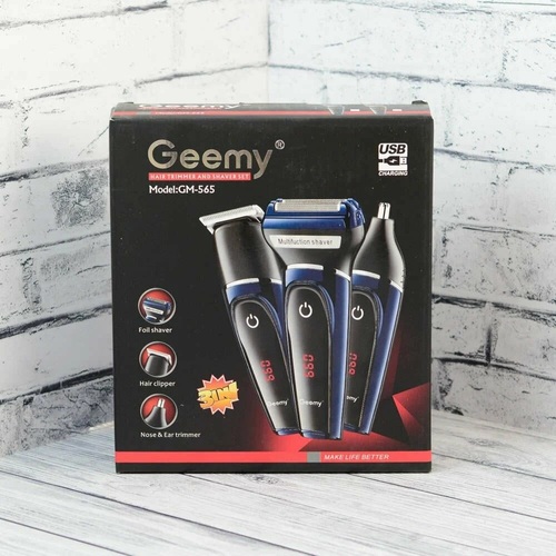 Бритва Geemy GM-565 3в1
