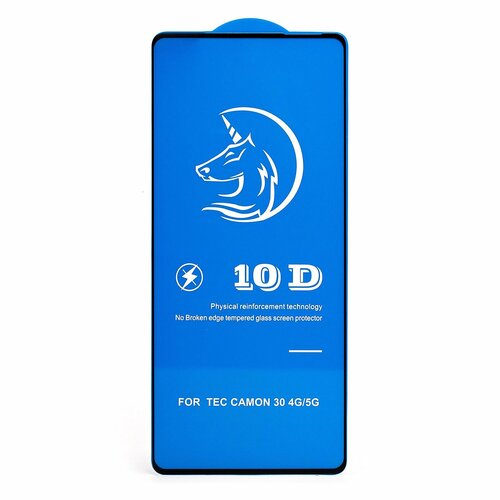 Защитное стекло Tecno Camon 40 4G черный 3D Activ