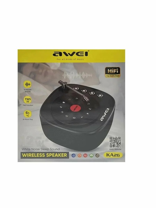 Колонка Бумбокс Awei KA26 TF/AUX/USB/bluetooth черный