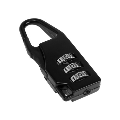 Замок навесной кодовый TUNDRA ZK002 черный 4136752