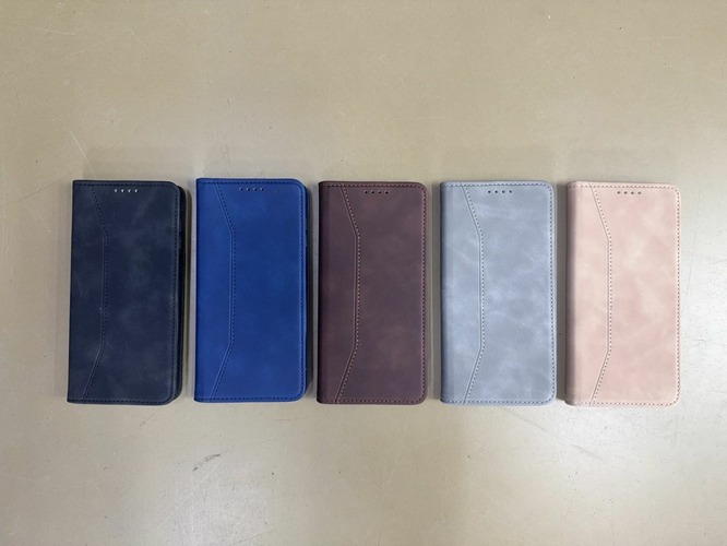 Чехол-книжка Infinix Hot 60 5G/60i серый горизонтальный с магнитом Wallet Case