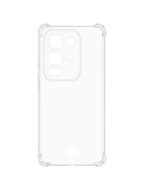 Накладка Infinix Note 50 4G/50 Pro 4G прозрачный силикон JM Противоударный