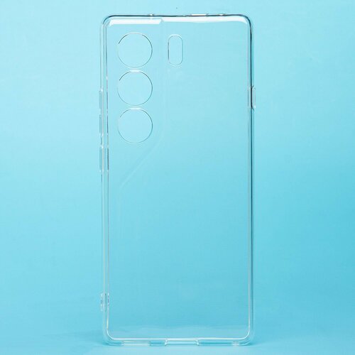 Накладка Tecno Camon 40 4G прозрачный силикон Activ