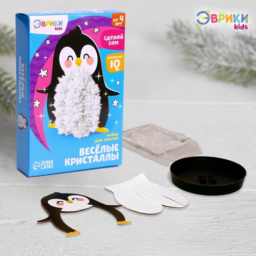 Игра настольная развивающая Набор для выращивания кристалла 