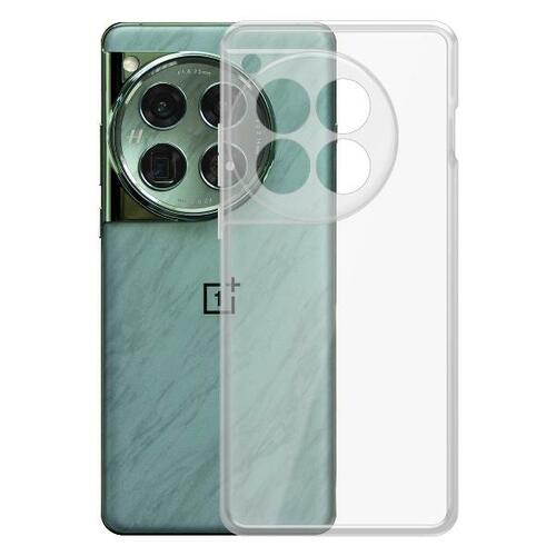 Накладка OnePlus 12R прозрачный с защитой камеры 1мм силикон