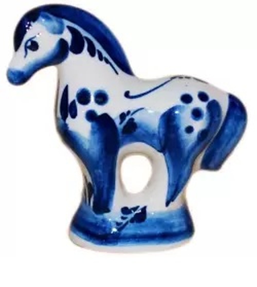 Фигурка Лошадь фарфор 7-8см - 3