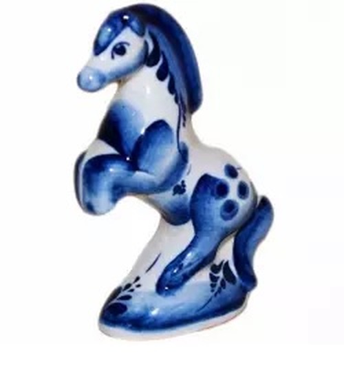 Фигурка Лошадь фарфор 7-8см - 4