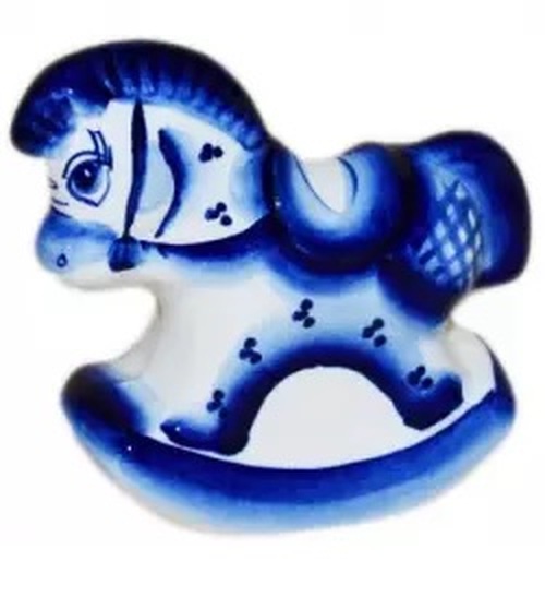 Фигурка Лошадь фарфор 7-8см - 5