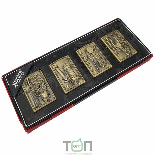 Зажигалка бензиновая 42-77 Танк