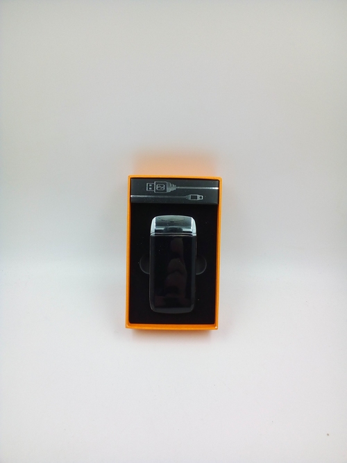 Зажигалка электроимпульсная 47-75 сенсорная кнопка, LED анимация