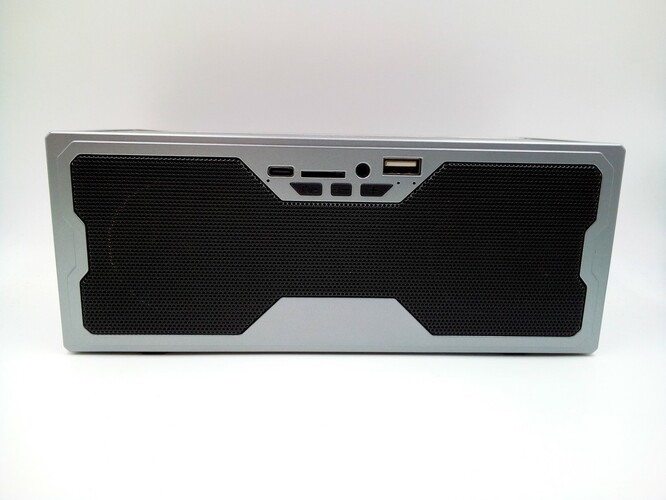 Колонка Бумбокс Moxom MX-SK91 TF/AUX/Radio/USB/bluetooth LED подсветка - 2