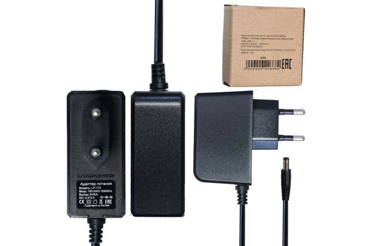 Блок питания Live-Power LP173 6V 2A 5,5*2,5 мм