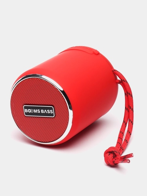 Колонка Бумбокс BOOMS BASS L3 TF/AUX/Radio/USB/bluetooth красный - 2