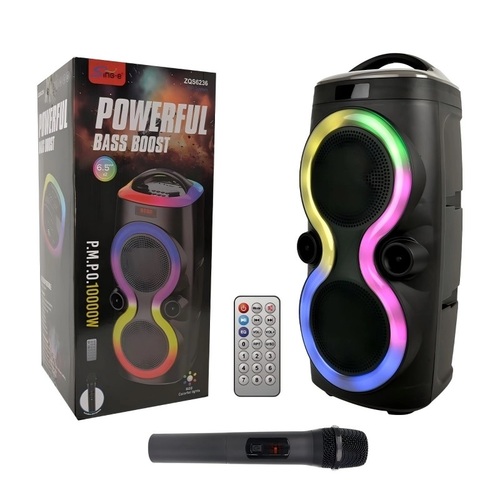 Колонка Напольная ZQS-6236 TF/AUX/Radio/USB/bluetooth