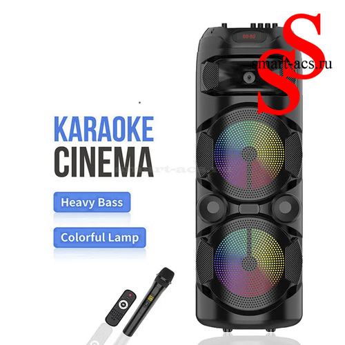 Колонка Напольная ZQS-8220S TF/AUX/Radio/USB/bluetooth