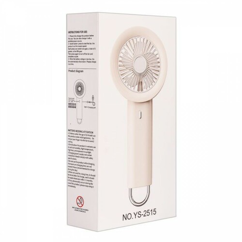 Вентилятор ручной Mini Fan YS2515 с подставкой