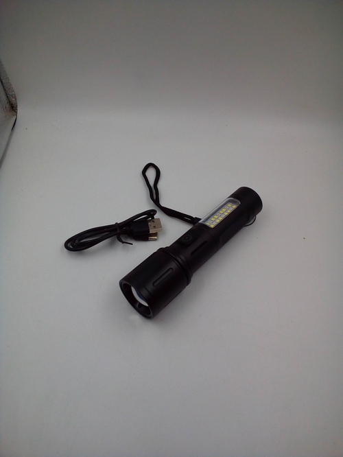 Фонарик ручной No brand 603TG 1 LED+1 COB аккумулятор