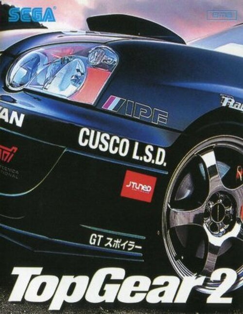 Картридж 16 bit одноигровка TOP GEAR 2