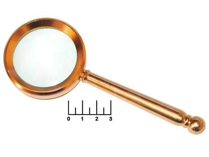 Лупа классическая YT 80761 50 мм x10 металл