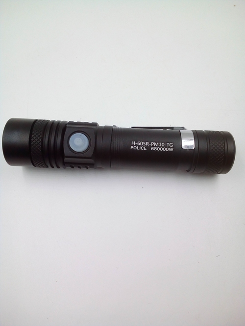 Фонарик ручной No brand H-605R-RM10 1 LED аккумулятор