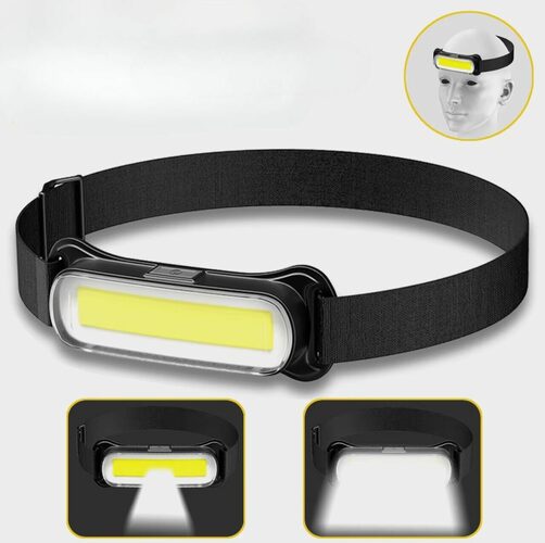 Фонарик налобный No brand YT-2072 1 COB аккумулятор