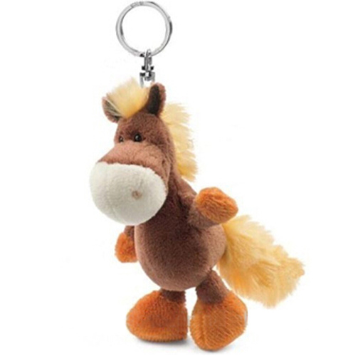 Брелок Животные Лошадь меховой