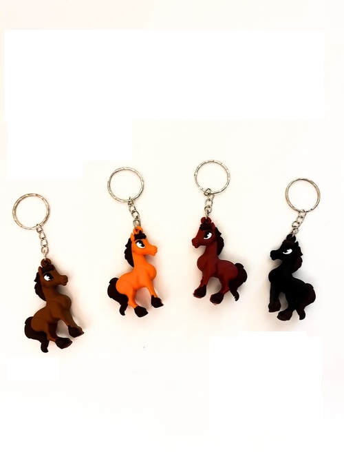 Брелок Животные Лошадь силикон