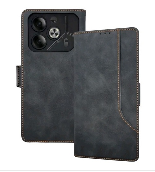 Чехол-книжка Realme C71 черный горизонтальный Neypo Book Nice