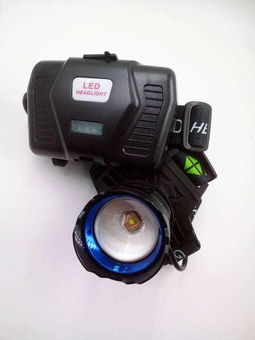 Фонарик налобный No brand HT-6080 1 LED 2*18650