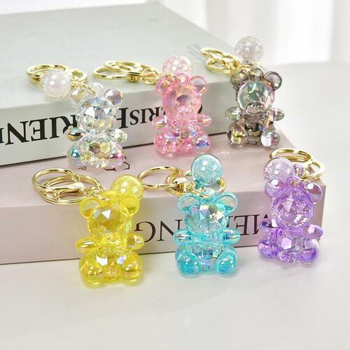 Брелок Медведь Bearbreack акрил прозрачный