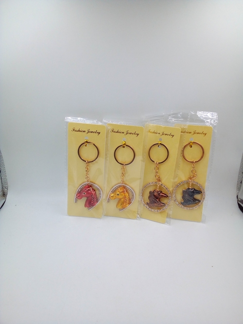 Брелок Голова лошади стразы