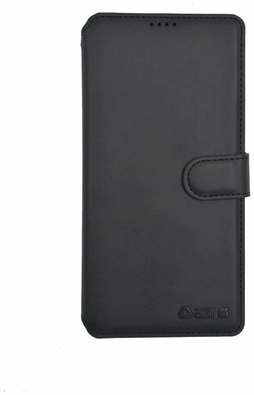 Чехол-книжка Samsung A07 черный горизонтальный с магнитом ZB Wallet