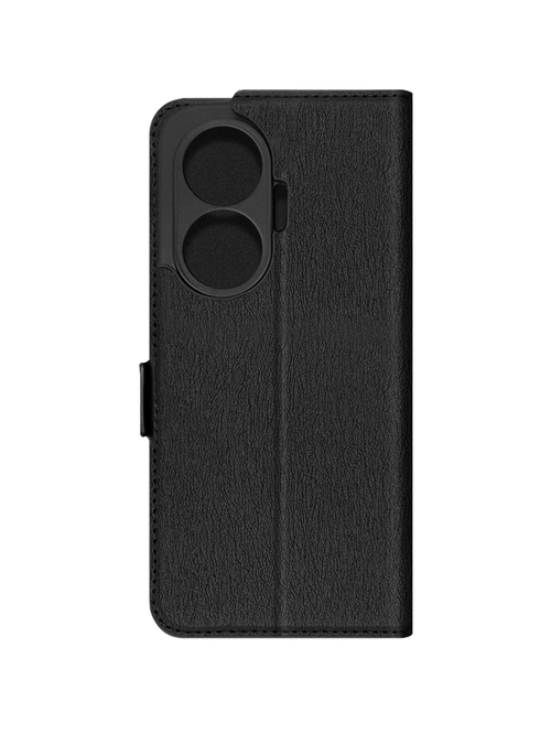 Чехол-книжка Xiaomi Poco F7 черный горизонтальный с магнитом JM