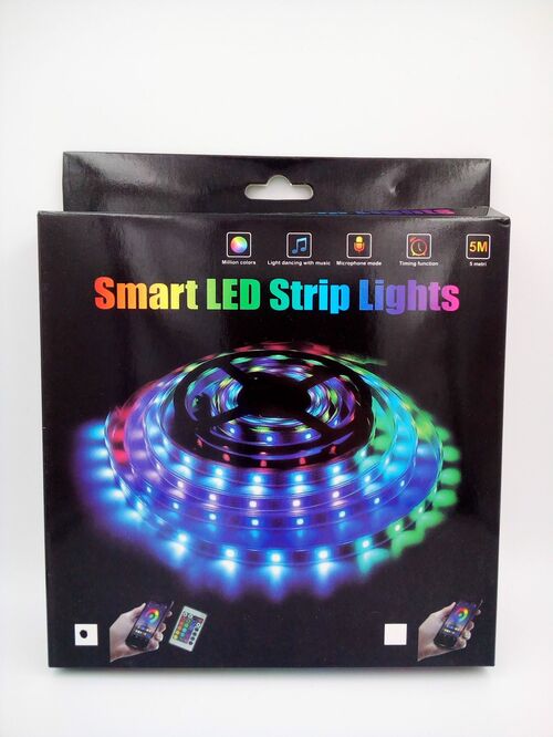 Светодиодная лента No brand 5050 IP68 RGB 5 м USB с BLUETOOTH и пду