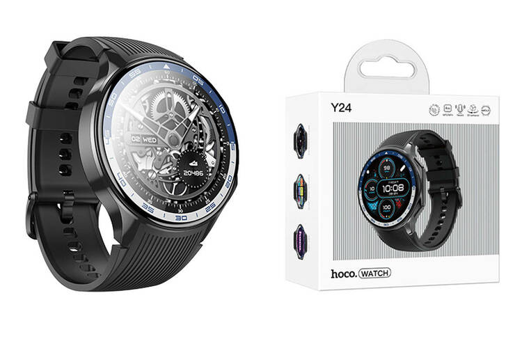 Smart часы Hoco Y24 серебро