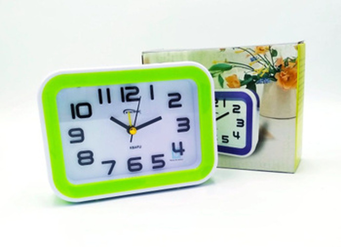 Настольные часы будильник кварцевые No brand 914