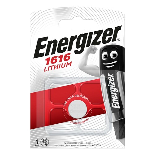 Батарейка Energizer CR1616 BL1 литиевая